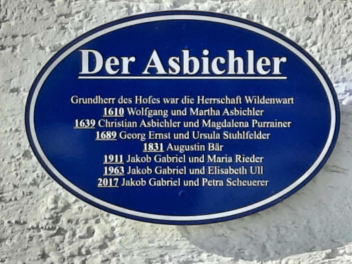 Апартаменты Asbichlerhof Бад-Эндорф Экстерьер фото